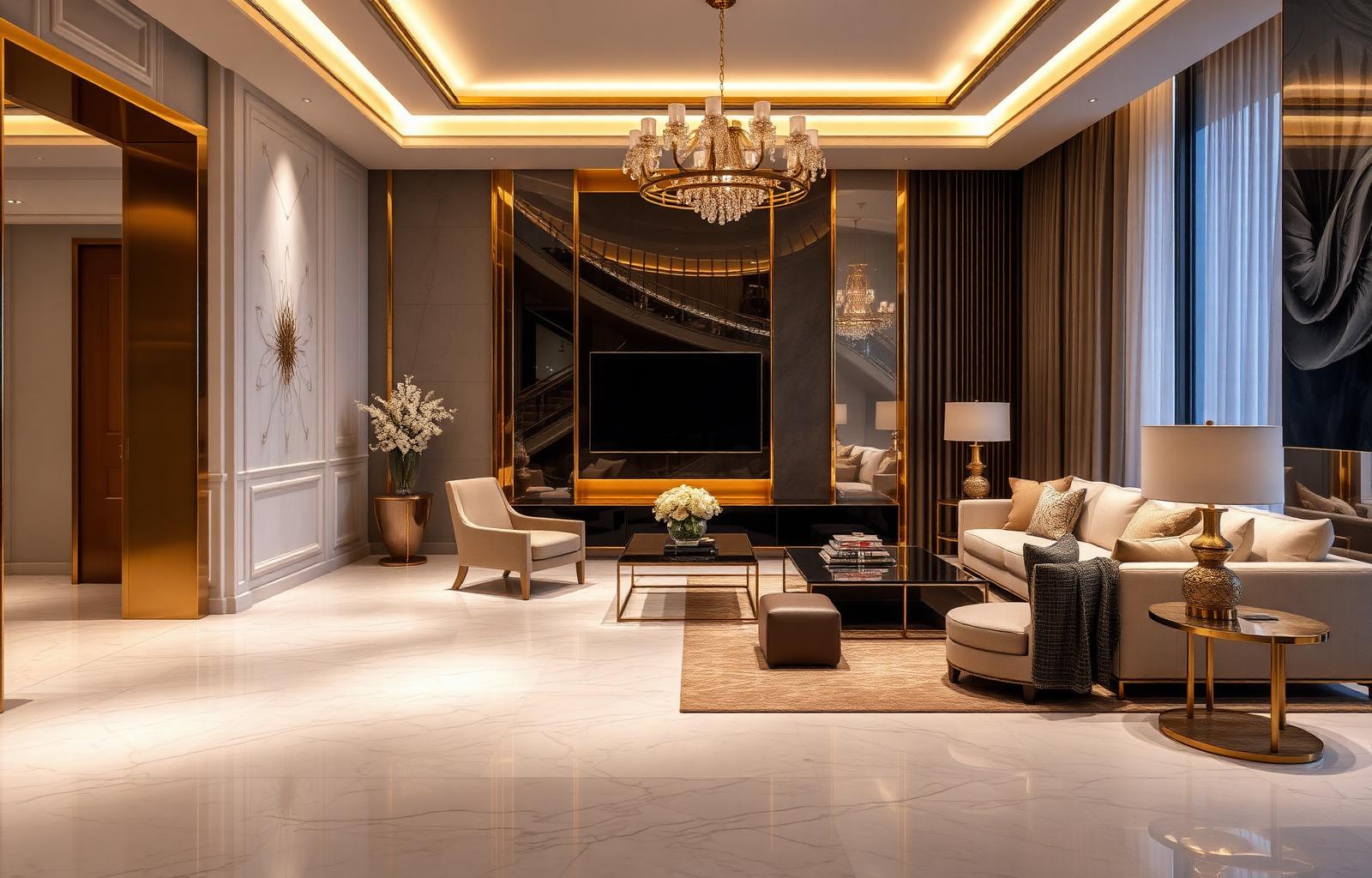 Luxury home interior